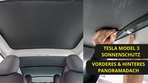 sonnenschutz tesla model 3|Sun protection/sun visors for the Tesla Model 3 – Shop4Tesla